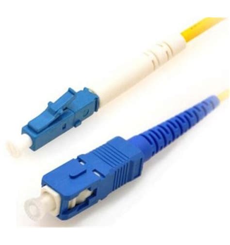 LC-SC Simplex Fiber Optic Single Mode Cable OS2 9/125