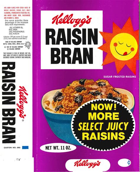 Design Evolution: Sunny, Raisin Bran’s Mascot | PopIcon.life