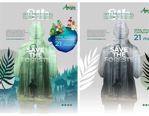 International day of forests poster/flyer | Behance