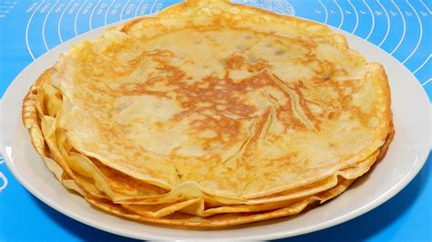 Basic Crêpes Batter Recipe - Fast & Easy - YouTube