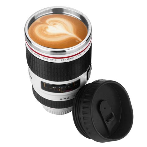 Copo Caneca Térmica Lente Fotográfica (Branco) - MKP - Toyshow Tudo de ...