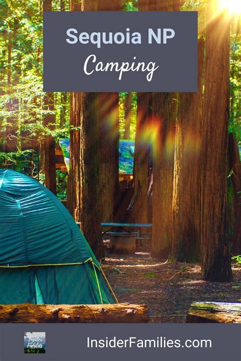 Sequoia National Park Camping | Insider Families