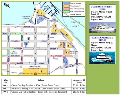 Cairns Map - Cairns Diving