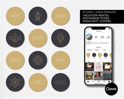 24 Airbnb Instagram Story Highlight Icons, Highlight Covers, Superhost, Instagram Stories ...