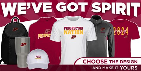 PINER HIGH SCHOOL PROSPECTORS - SANTA ROSA, CALIFORNIA - Sideline Store - BSN Sports