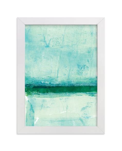 Ocean Abstract III Wall Art Prints by Vine and Thistle | Minted