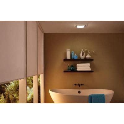 Broan-NuTone 70 CFM Ceiling Bathroom Exhaust Fan with Light, White ...