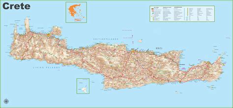 Map Of Crete Resorts | Gadgets 2018