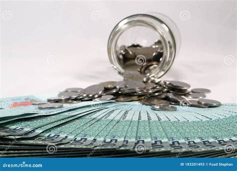 Malaysia Currency MYR: Stack of Ringgit Malaysia Bank Note. Stock Image - Image of finance ...