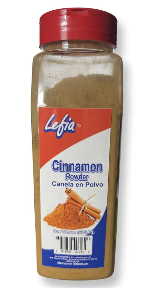 lefia Cinnamon-Powder-Ground-Canela/en/Polvo/Molida/ 16 oz premium ...