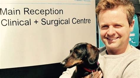 Declan Donnelly thanks supervet for saving his dog