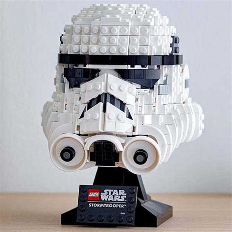 Star Wars Stormtrooper Helmet LEGO Building Kit Shows Your Loyalty to Galactic Empire | Gadgetsin