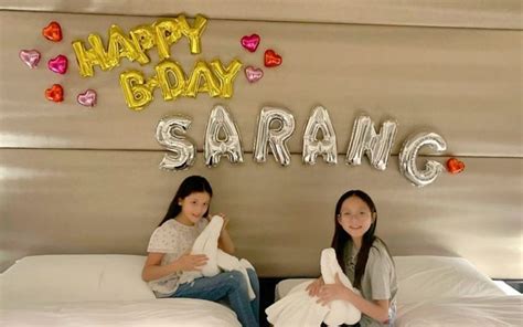 Choo Sarang celebrates 10th birthday with friends and family at Hawaii ...