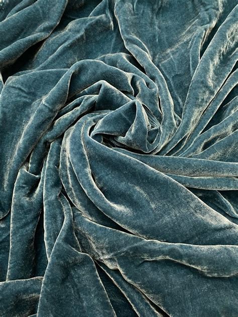 Luxury Silk Velvet Fabric by the Yard/meter/custom Size - Etsy