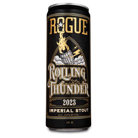 Rogue Rolling Thunder Imperial Stout 2023 12oz Can | Bine & Vine