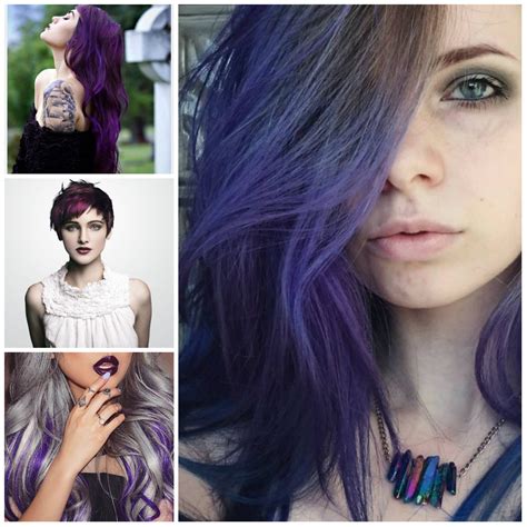 Dark Purple Hair Color Ideas – 2021 Haircuts, Hairstyles and Hair Colors