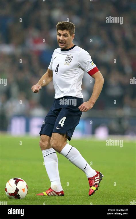 Steven Gerrard, England Stock Photo - Alamy