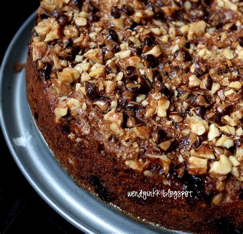 Table for 2.... or more: Apple Banana Coffee Cake with Chocolate Chip Streusel