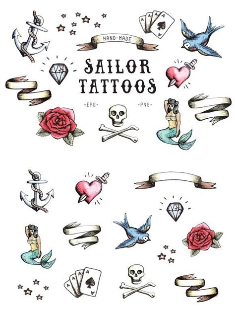 Sailor Tattoos | Sailor jerry tattoos, Sailor tattoos, Traditional sailor tattoos