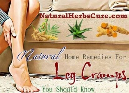 Leg & Foot Cramps Home Remedies & Natural Treatment: How To Stop Leg ...