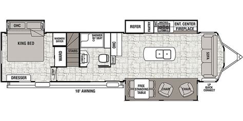 2019 Forest River Cedar Creek Cottage 40CL Destination Trailer Specs