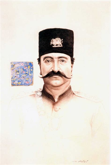 Aydin Aghdashloo- Naseredin Shah Persian Miniature, Miniature Art, Islamic Art Pattern, Pattern ...