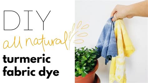 How to DIY Turmeric Fabric Dye old clothes. Living unjaded.