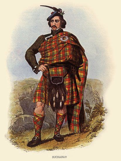 Clan Buchanan Tartan, McIan | Clan buchanan, Scottish tartans, Great kilt