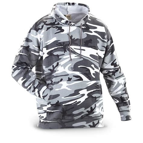 Camo Hooded Sweatshirt - 236432, Sweatshirts & Hoodies at Sportsman's Guide