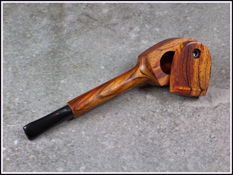 Handcrafted 4.5" Wooden Pipe with swivel cap - PRO420