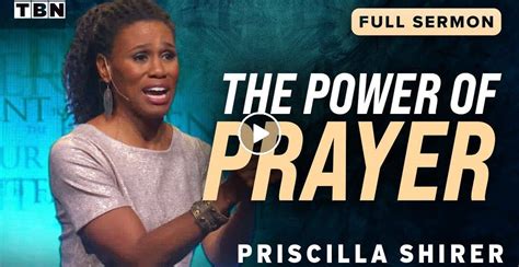 Watch Priscilla Shirer Full Sermon - God Answers Our Prayers