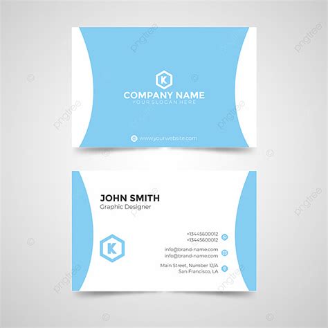 Minimalist Business Card Template Download on Pngtree