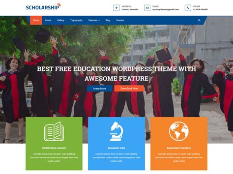 15+ Best Free Education WordPress Themes 2021 - Free WordPress Themes ...