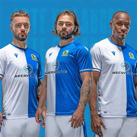 Blackburn Rovers 2021-22 Macron Home Kit | 21/22 Kits | Football shirt blog