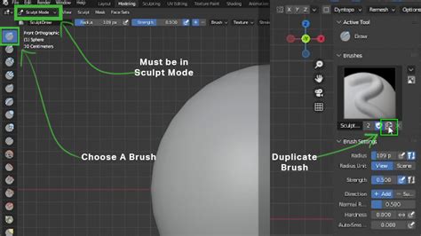 How to Create Custom Brushes in Blender Using AI Images