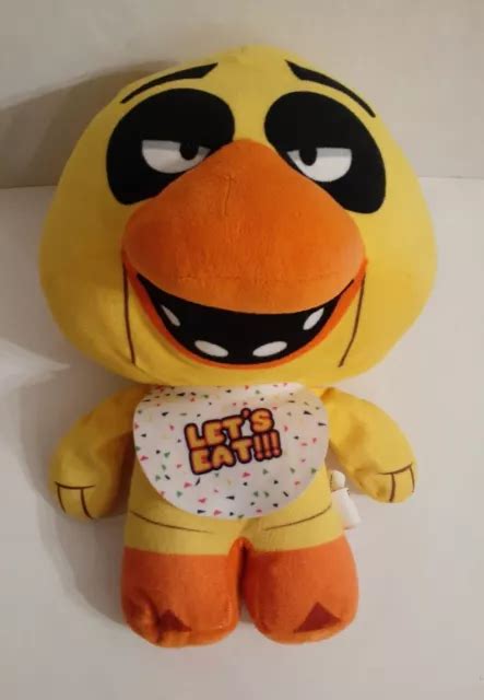 PELUCHE GOOD STUFF Five Nights At Freddy's FNAF Chica 17 pouces Let's Eat 2016 Big Large EUR 38 ...