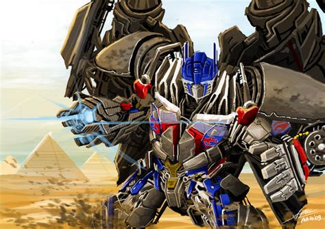 Mr. Optimus 'Jet'prime by garonkeren on DeviantArt