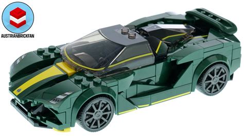 LEGO Speed Champions 76907 Lotus Evija - LEGO Speed Build Review - YouTube