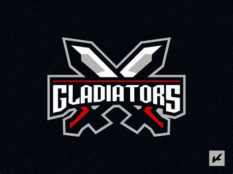 "Gladiators" GCOLIFK | Sports logo design, Baseball teams logo, Sports logo