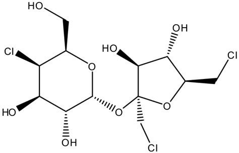 Structure of sucralose | Download Scientific Diagram