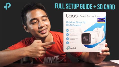 Tapo C310 Camera Setup Guide | Connect Wirelessly | SD Card Setup ...