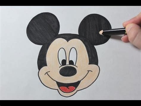 Mickey Mouse Drawing For Kids