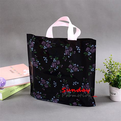 Clear Plastic Bag Wholesale Promotional Plastic Bags with Logo Print