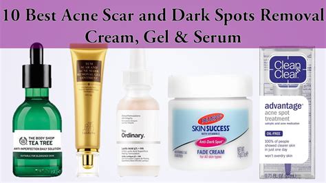 Best Cream For Acne Scars And Dark Spots