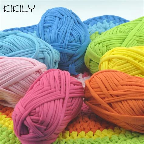 100g/pcs New Fancy Yarns For Hand Knitting Thick Thread Crochet Candy ...