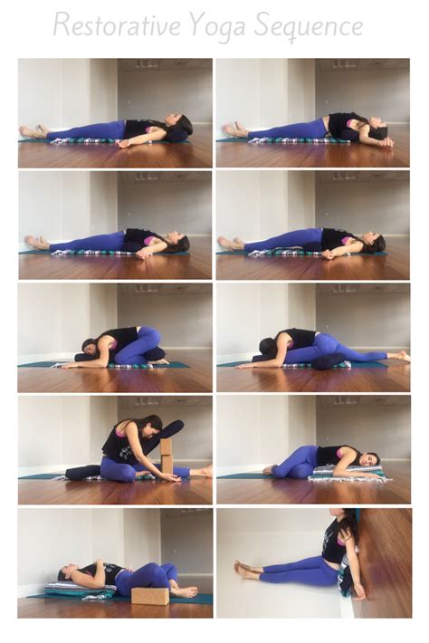 Printable Restorative Yoga Poses