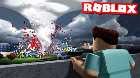 I tried to survive TORNADO ALLEY in Roblox.. - YouTube