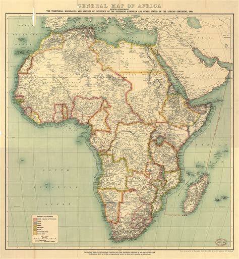 Map Of Africa 1600