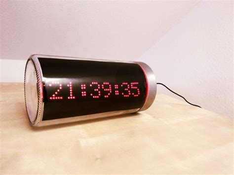 ESP8266 LED Matrix Clock - Electronics-Lab