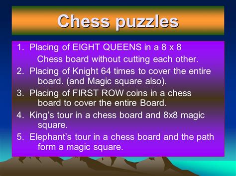 CHESS PUZZLES - Maths IS Fun!